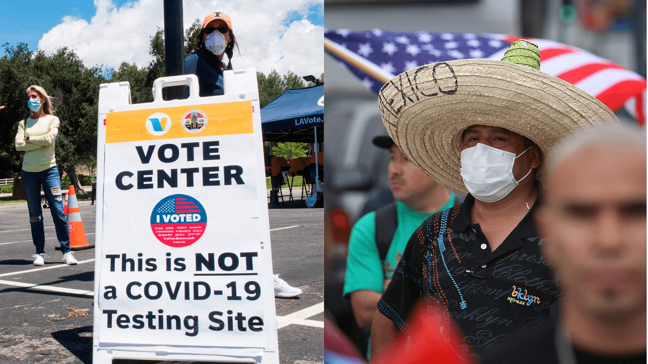 Los latinos son el 35% de la población adulta de California, pero solo el 22% son votantes probables