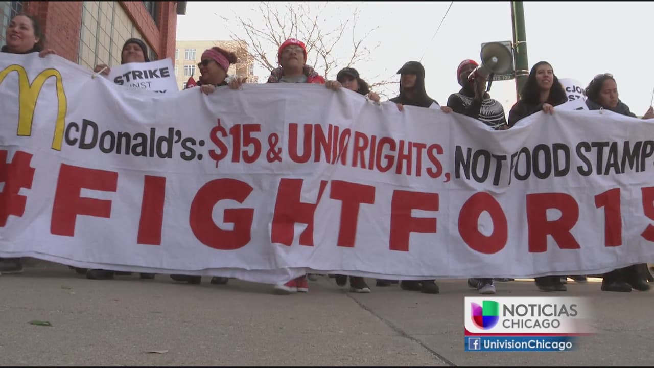 "Nuestro movimiento es imparable", dicen organizadores de lucha por $15 la hora