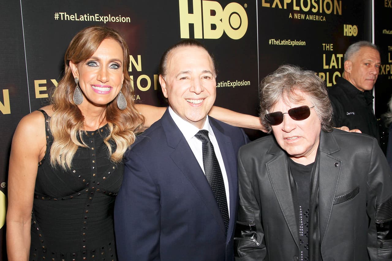 Lili Estefan y Jose Feliciano fueron otros famosos que figuraban en la lista de invitados.