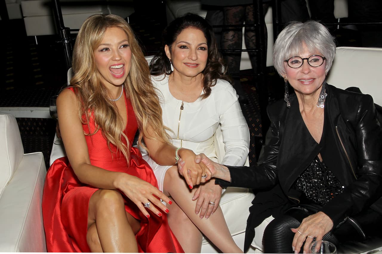 A este gran eveto llegaron artistas de la talla de Gloria Estefan y Rita Moreno.