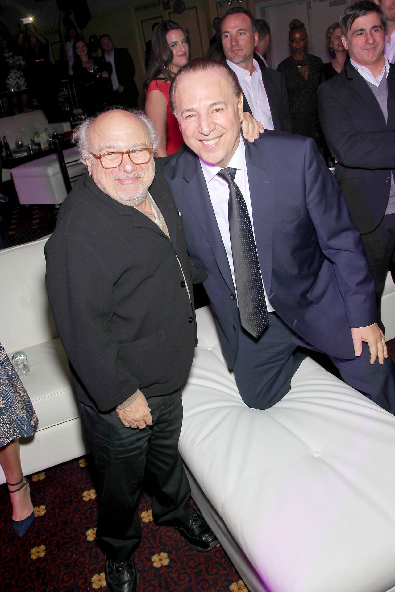 Otras estrellas como Danny DeVito también estuvieron presentes.