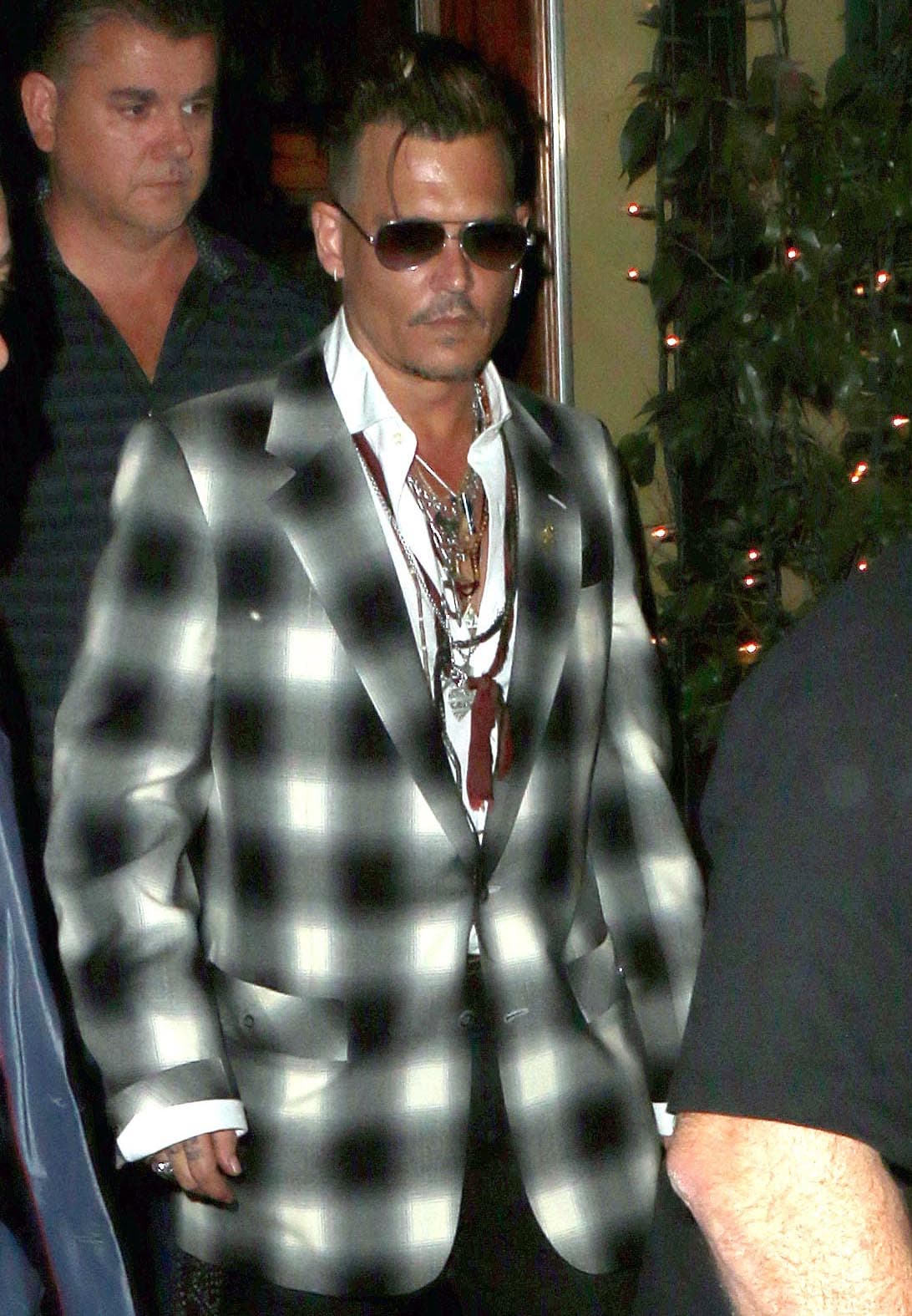 Se rapó a los costados.