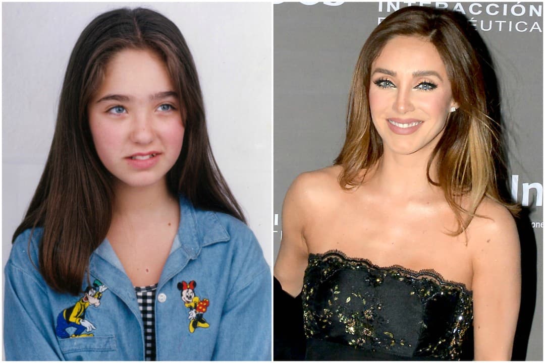 Cuando era niña, Anahí participó en el programa 'Chiquilladas', donde sorprendió con su carisma.