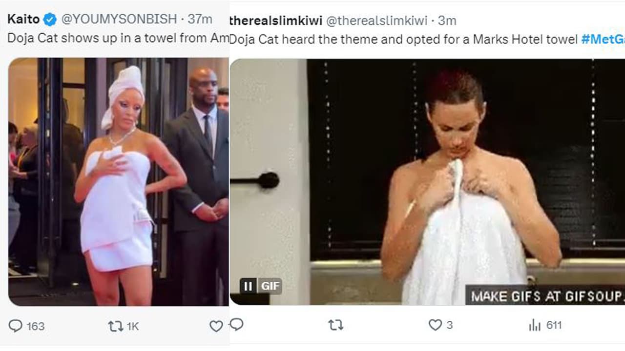 Doja Cat en la Met Gala 2024