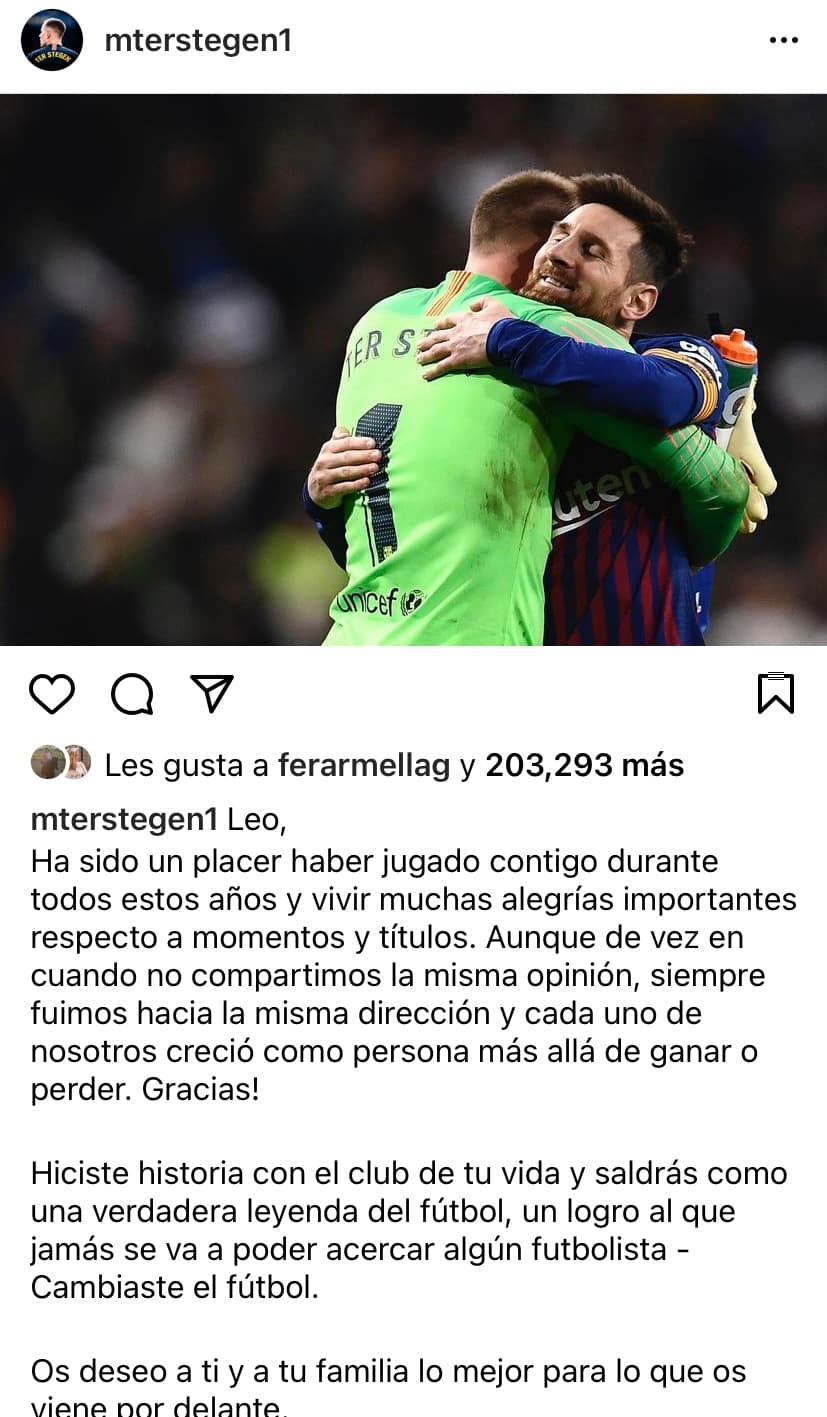 Se termina un ciclo histórico dentro del futbol y las redes sociales se inundan con mensajes de apoyo y despedida para Lionel Andrés Messi Cuccitini.