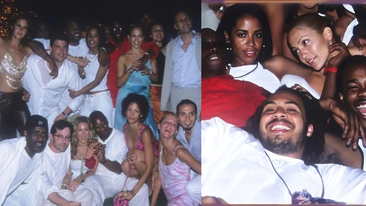 Ojani Noa publicó instantáneas en las que JLo sale con 'Diddy' Combs.