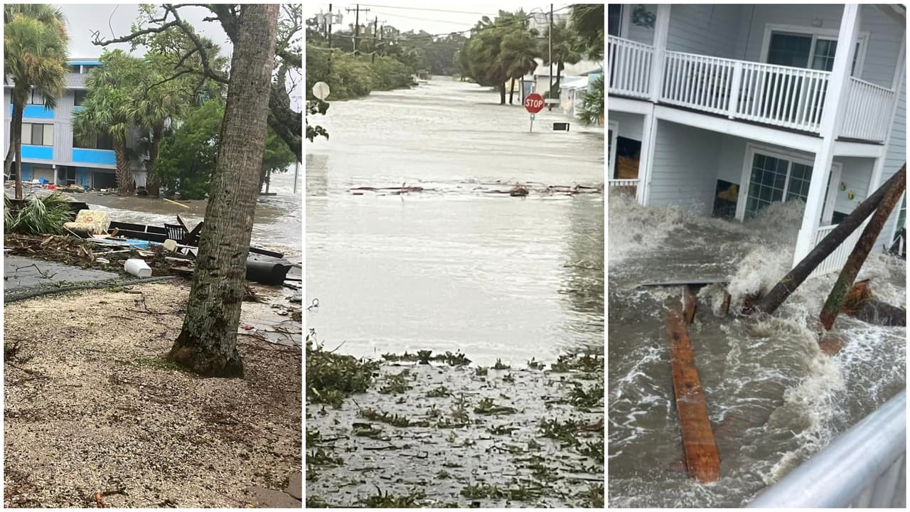 Autoridades locales de Tampa hacen recuento preliminar por impacto del huracán Idalia