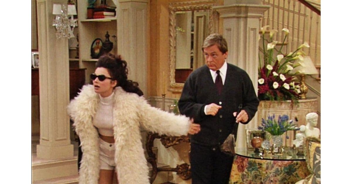 Fran Drescher y Daniel Davis