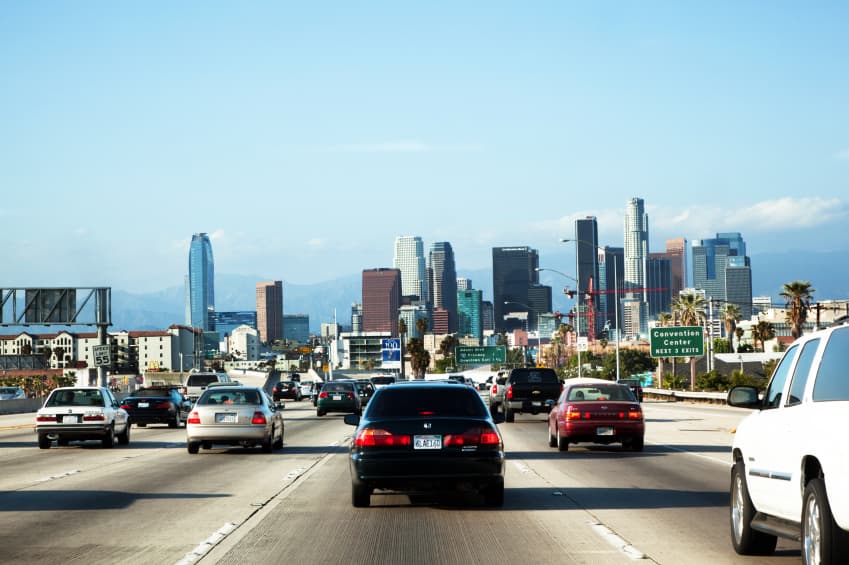 Los Ángeles lidera la lista de "cuellos de botella" de tráfico del país