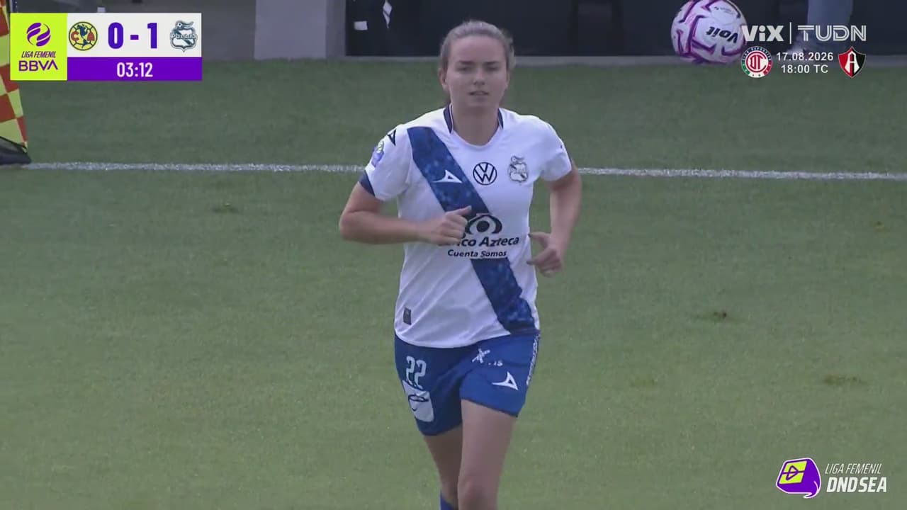 ¡Puebla sorprende a las Águilas! Micheels aguanta el impacto y firma el 0-1