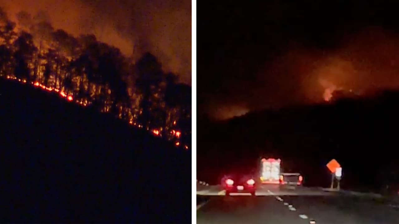 Incendio forestal arrasa con más de 200 acres en un popular parque de Carolina del Norte