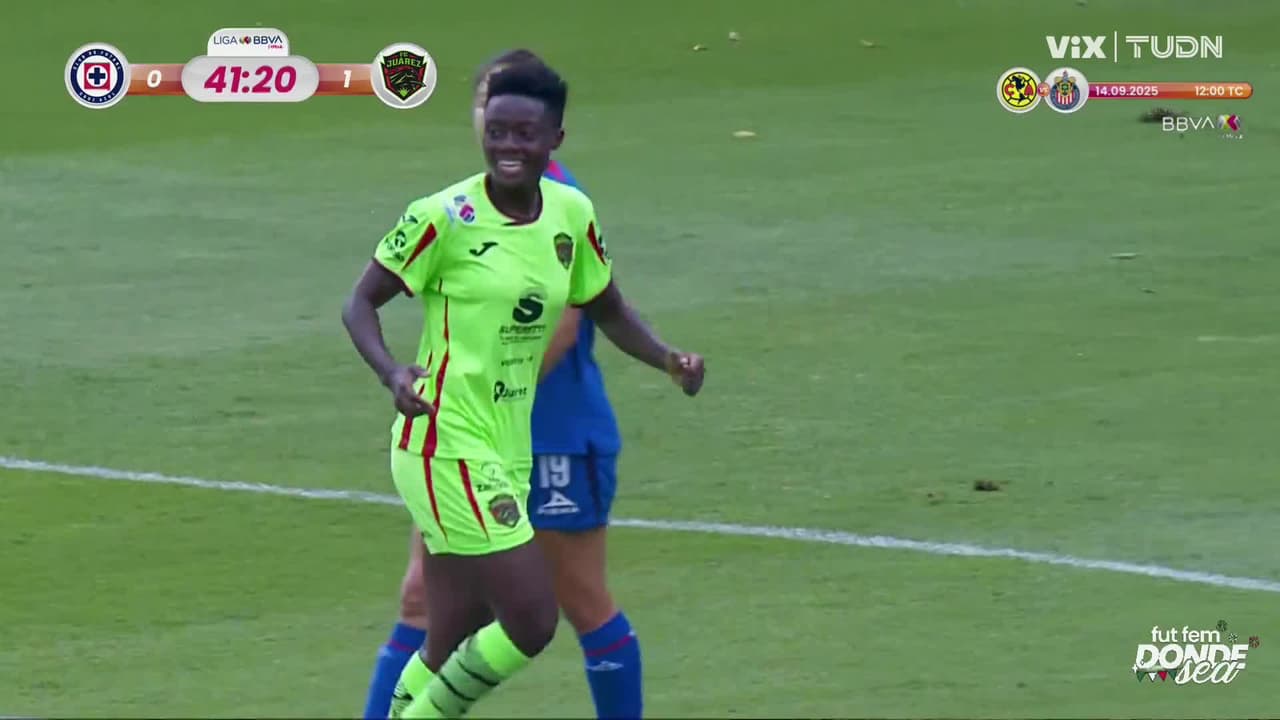 ¡Gol de las Bravas! Enekia Lunyamila mete un zurdazo potente y abre el marcador