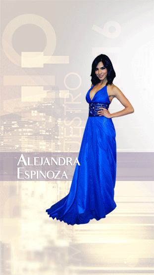 La bella Alejandra Espinoza siempre luce súper elegante.