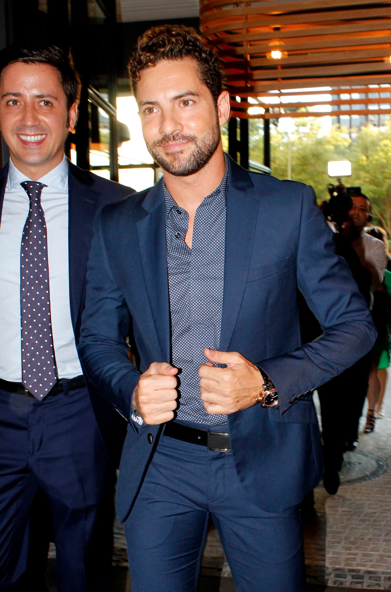 Quien cada día está más guapo es el majo David Bisbal.