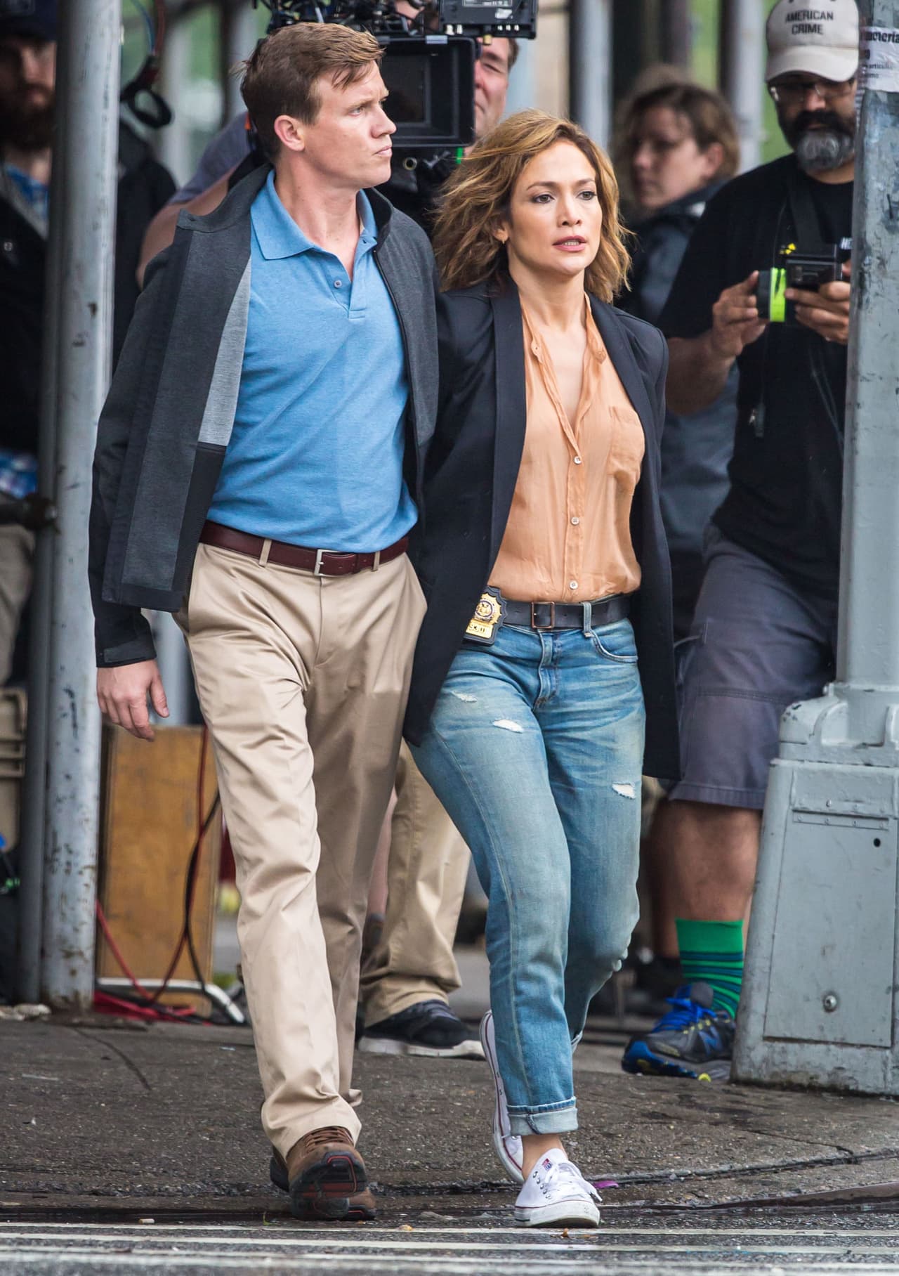 ¡Es a Jennifer Lopez! Aunque claro, sólo es para su nuevo show de TV.