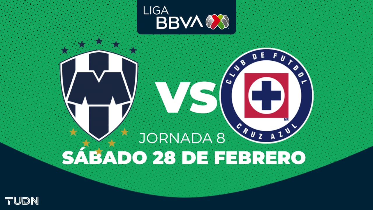 Monterrey vs. Cruz Azul: horario y dónde ver el partido de la Jornada 8 del Clausura 2026