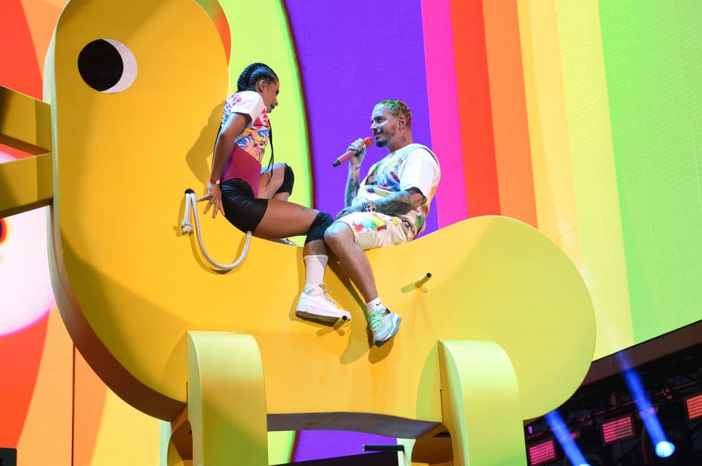 Y lo hizo acompañado de Rosalía para intepretar el tema 'Con Altura'. Esa noche también tuvo de invitados a Sean Paul y Bad Bunny.