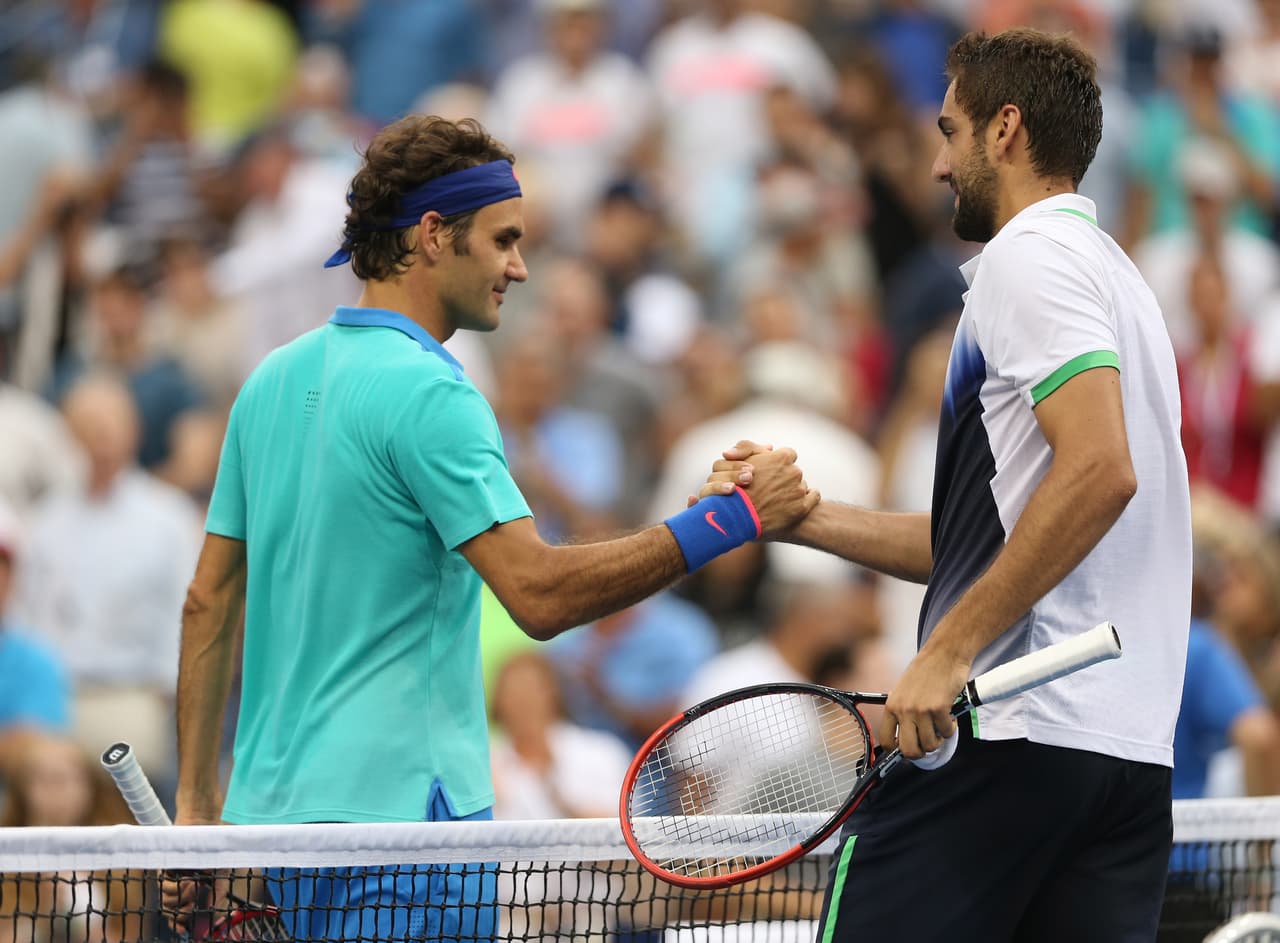 U.S. Open 2014 - Marin Cilic es interpuso en el paso del suizo a la final de esa edición, que con la derrota de Novack Djokovic parecía lista para él. El croata lo derrotó en semifinales por 6-3 6-4 y 6-4.