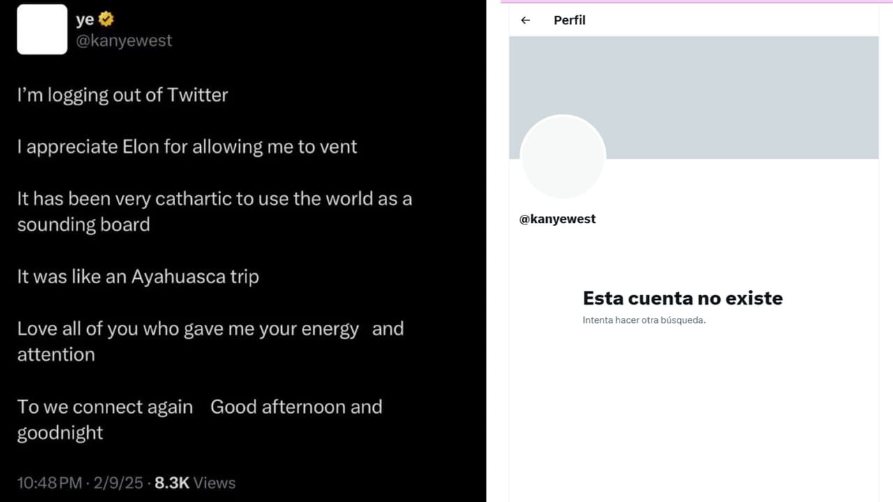 Kanye West decidió cerrar su cuenta de X tras atacar a Taylor Swift.