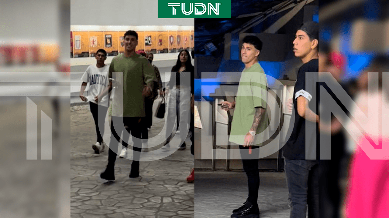 América vs FC Juárez: Jorge Sánchez se despide de sus compañeros en el Azteca antes de ir al Ajax