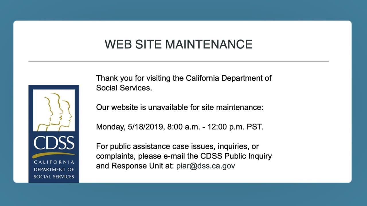 El sitio web del DSS estuvo caído durante el arranque del programa de ayuda para indocumentados.