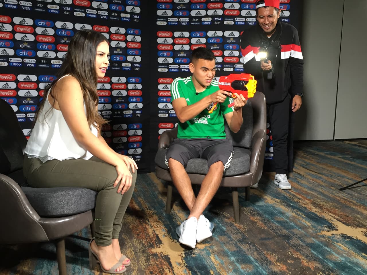 Imágenes de la entrevista exclusiva de Univisión Deportes con el mediocampista del Monterrey y de la Selección Mexicana Carlos Rodríguez, donde conversó con nosotros acerca de varios temas.
