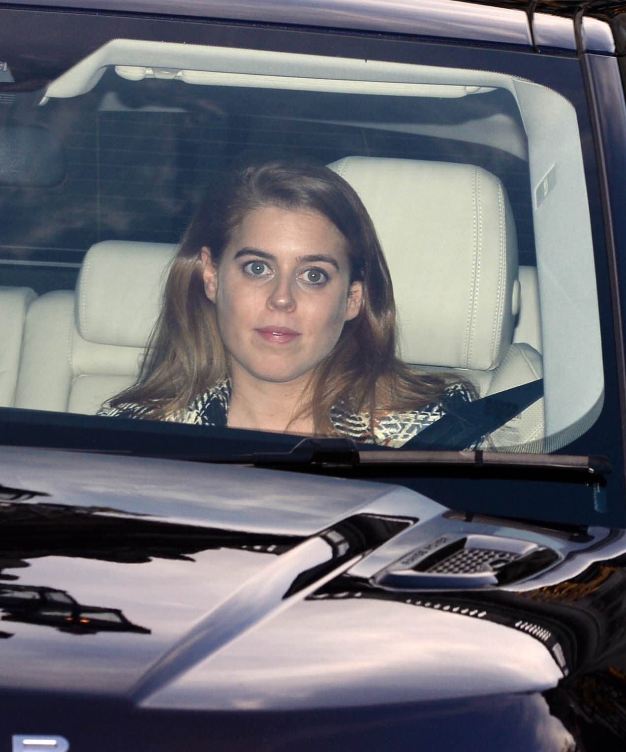 Otros invitados al almuerzo navideño fueron la princesa Beatriz, quien acudió sola. Se esperaba verla con 
<b><a href="https://www.univision.com/entretenimiento/realeza/boda-real-de-la-princesa-eugenie-de-york-los-detalles-que-no-te-puedes-perder">su hermana Eugenie de York</a></b>, quien apenas en septiembre contrajo matrimonio con Jack Brooksbank.