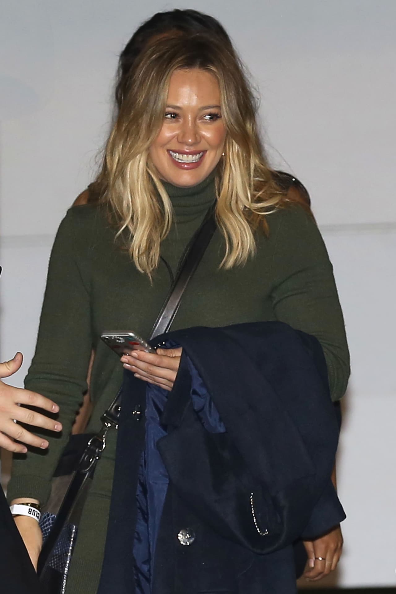 La sonrisa de la actriz lo dice todo.