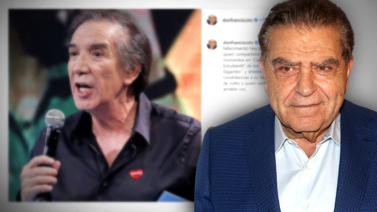 Don Francisco anuncia la muerte de otro compañero de Sábado Gigante: Julio Videla