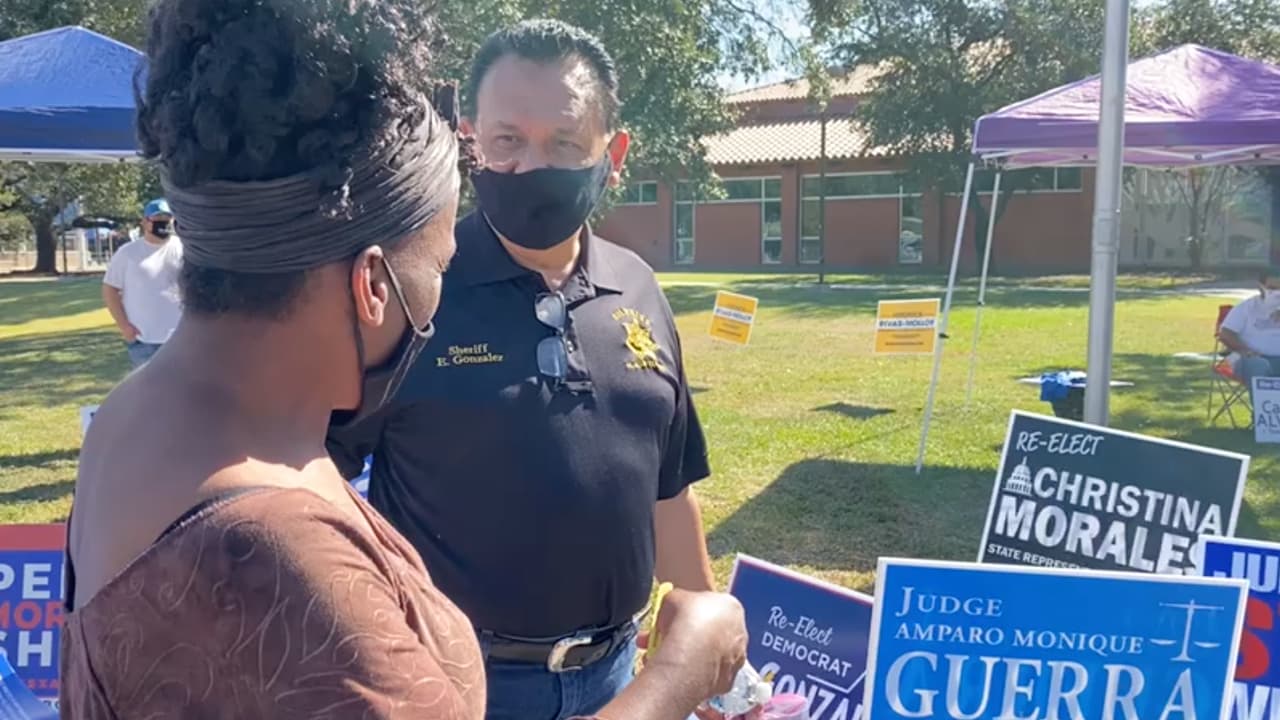 El alguacil del condado Harris, Ed González invitó a las personas a reportar cualquier problema.