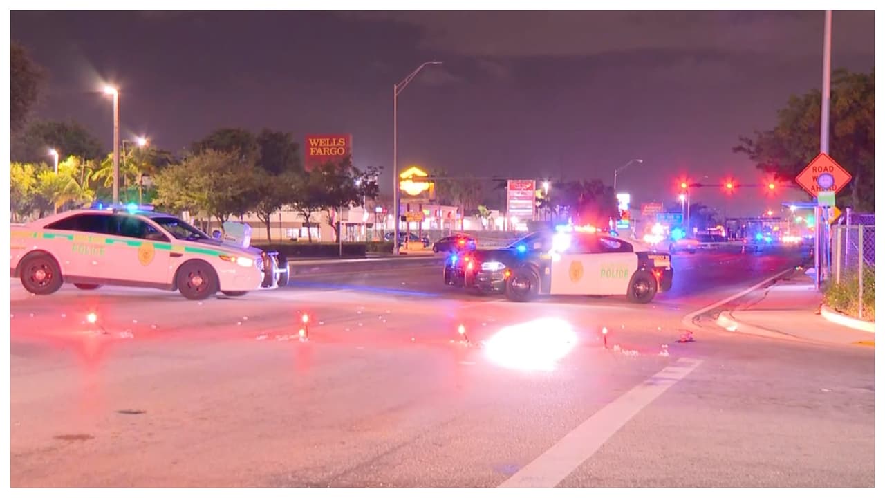 Atropello y fuga en el noroeste de Miami-Dade deja a un hombre muerto