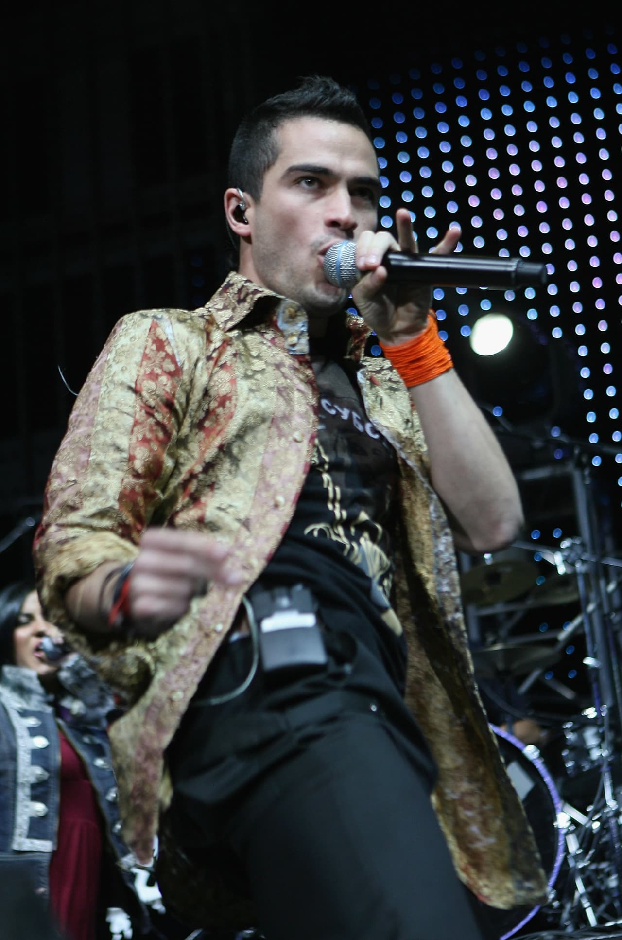 Aunque durante los conciertos usaba atuendos más llamativos.