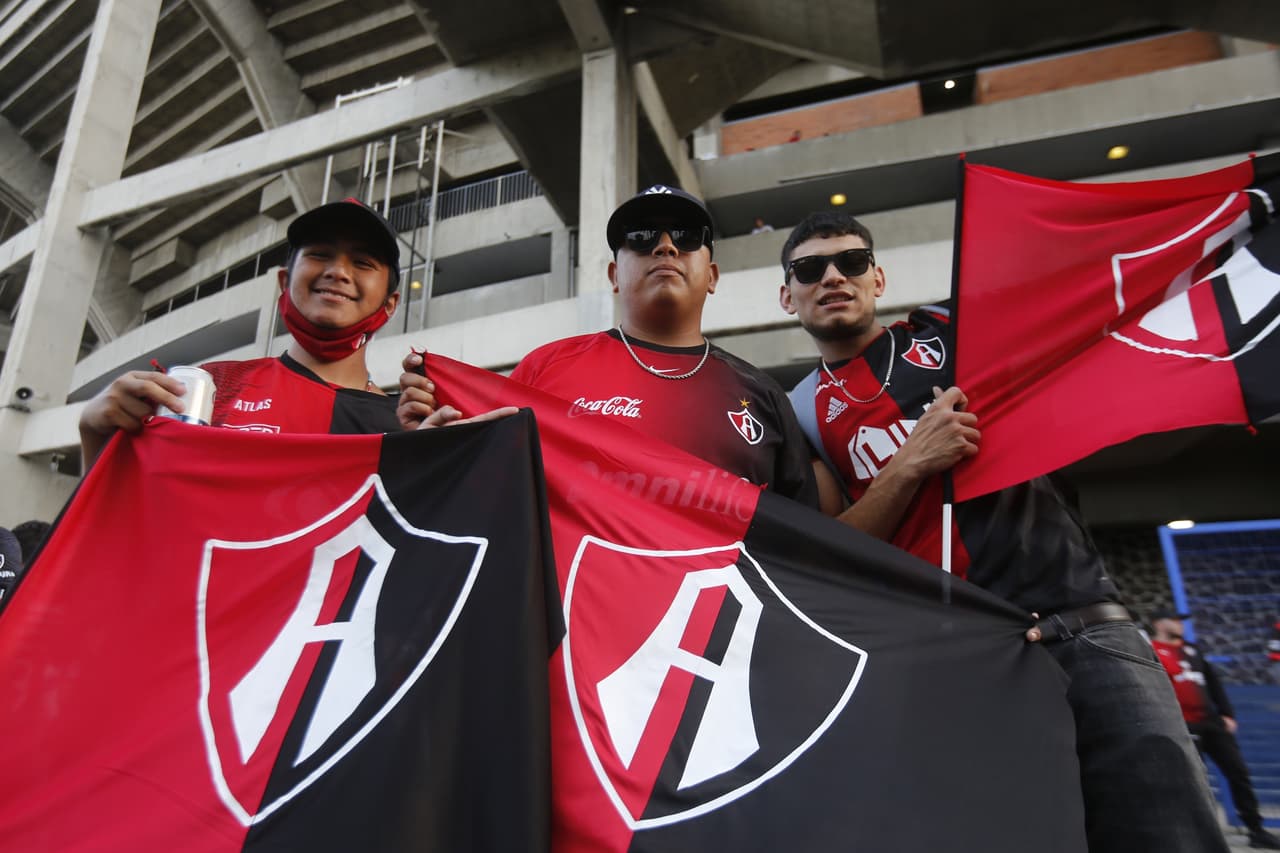 Afición al Atlas en Guadalajara