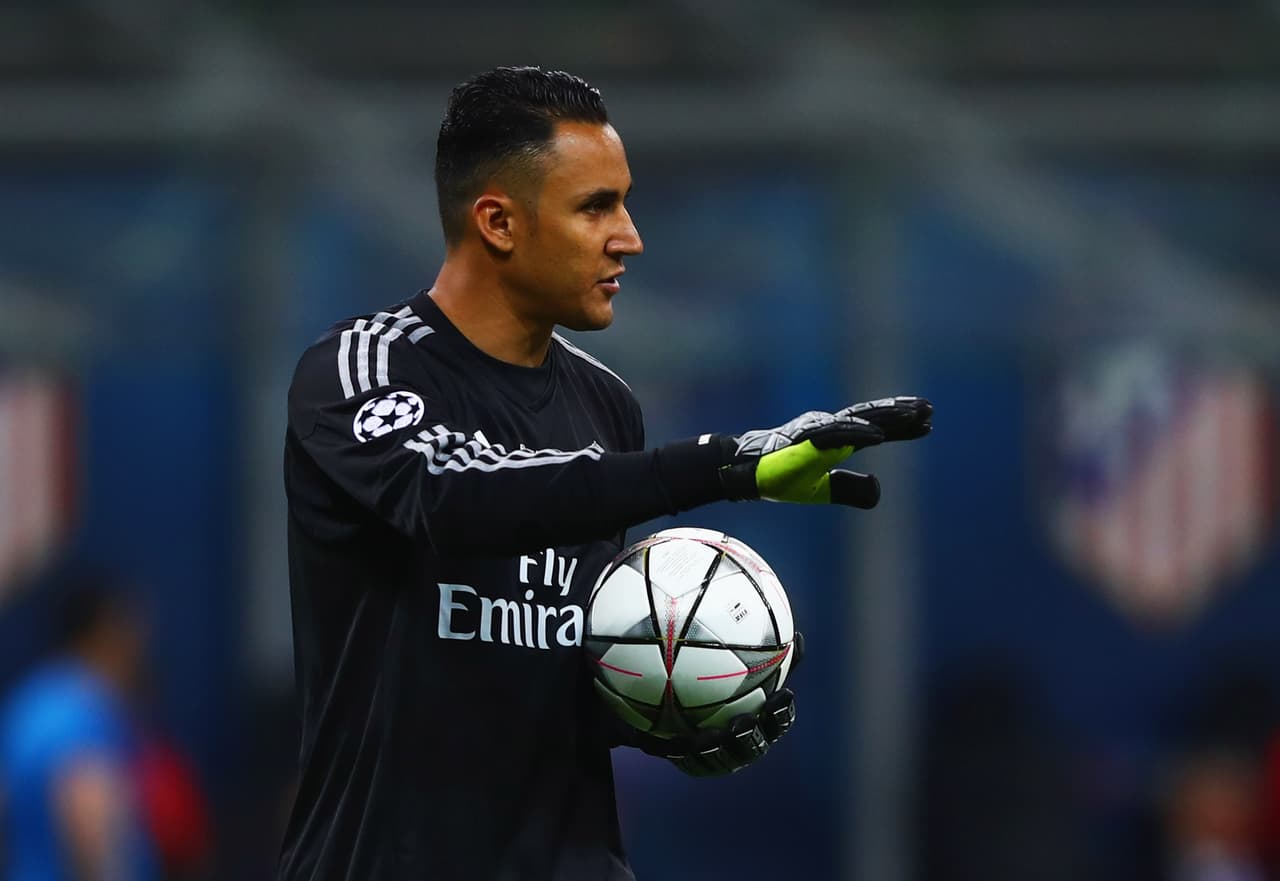 El portero costarricense Keylor Navas, duda para la Copa América