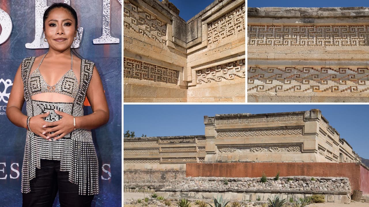 Yalitza Aparicio / Grecas de Mitla