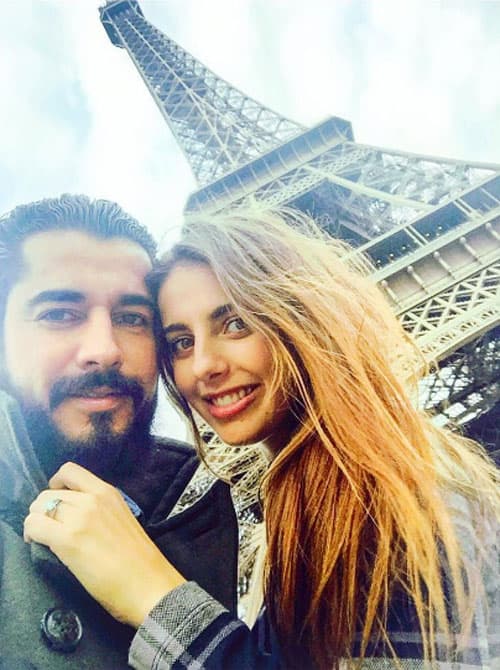 Este matrimonio se fue de luna de miel a Europa, donde conocieron lugares de ensueño.