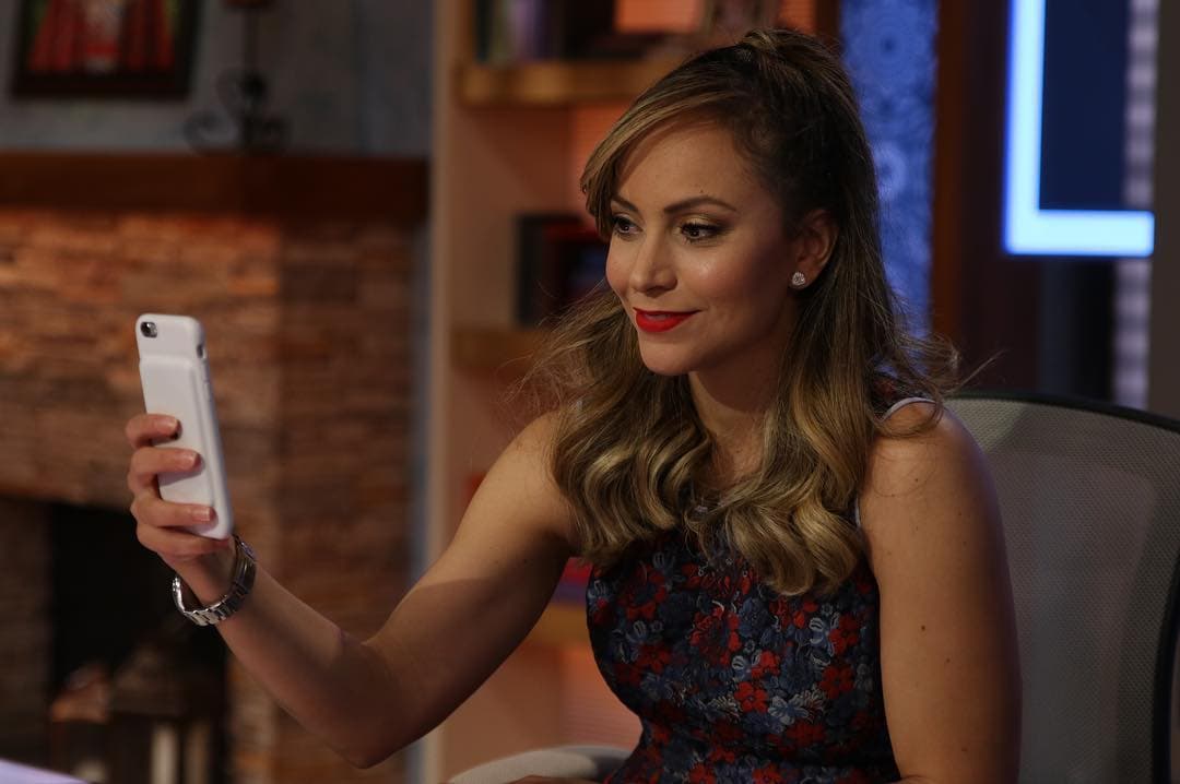 Este es otro de los peinados con los que sorprendió a sus fans en el 2017.