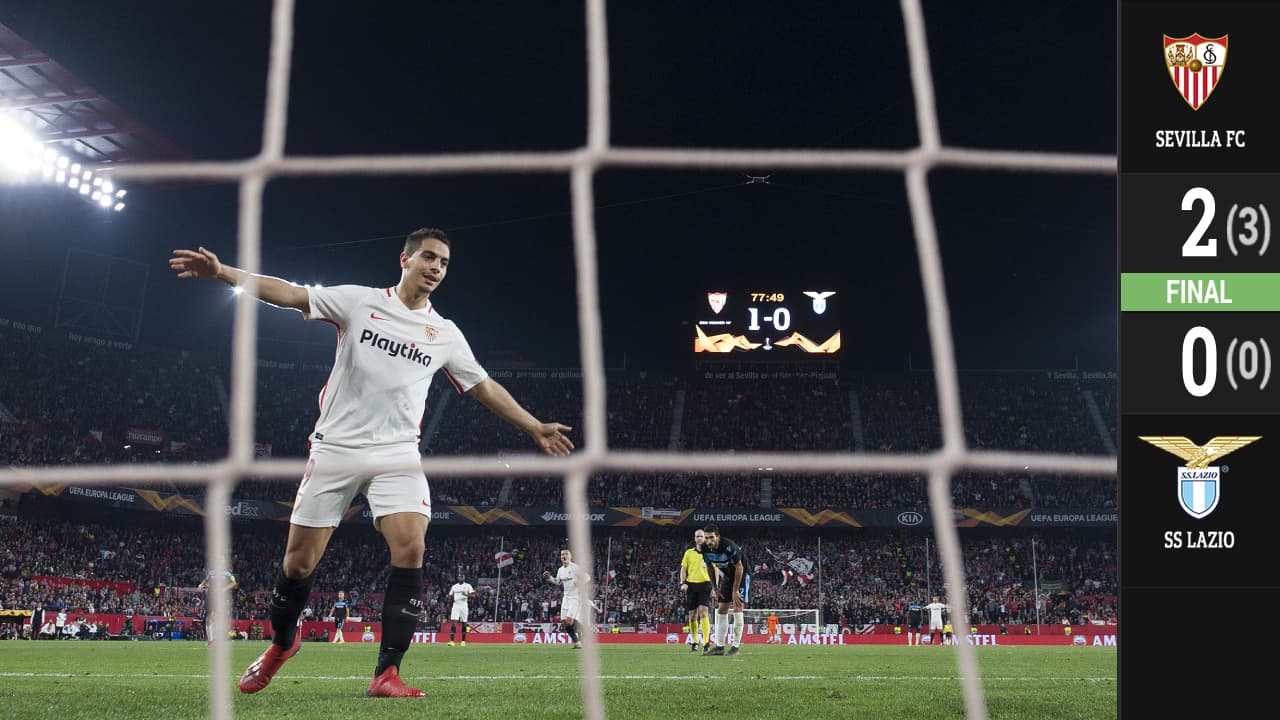 Sin despeinarse, Sevilla eliminó a la Lazio y quiere la sexta Europa League