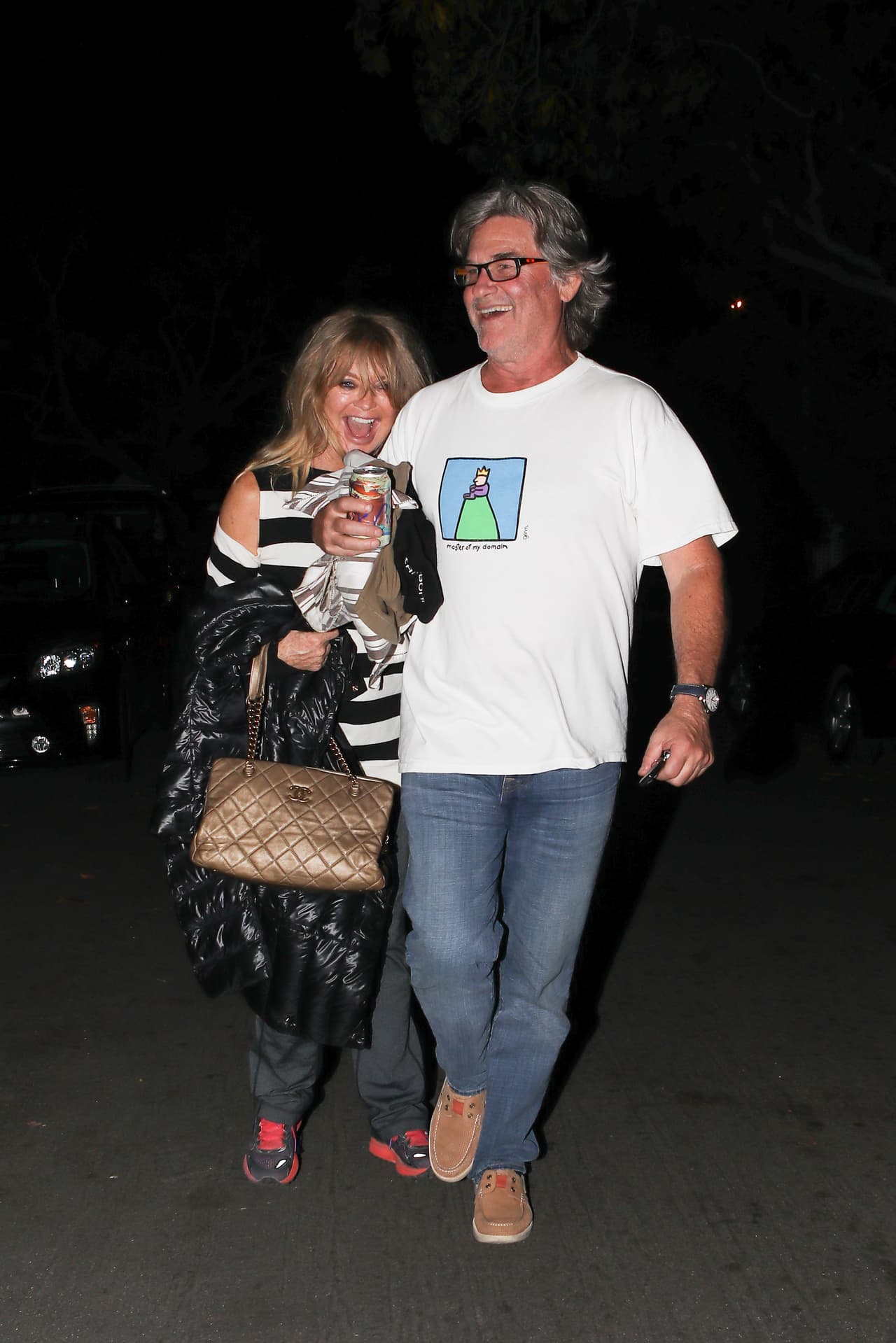 Muertos de risa y siempre cariñosos.