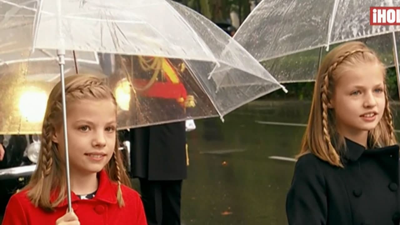 Los reyes de España en el Desfile de la Fiesta Nacional
