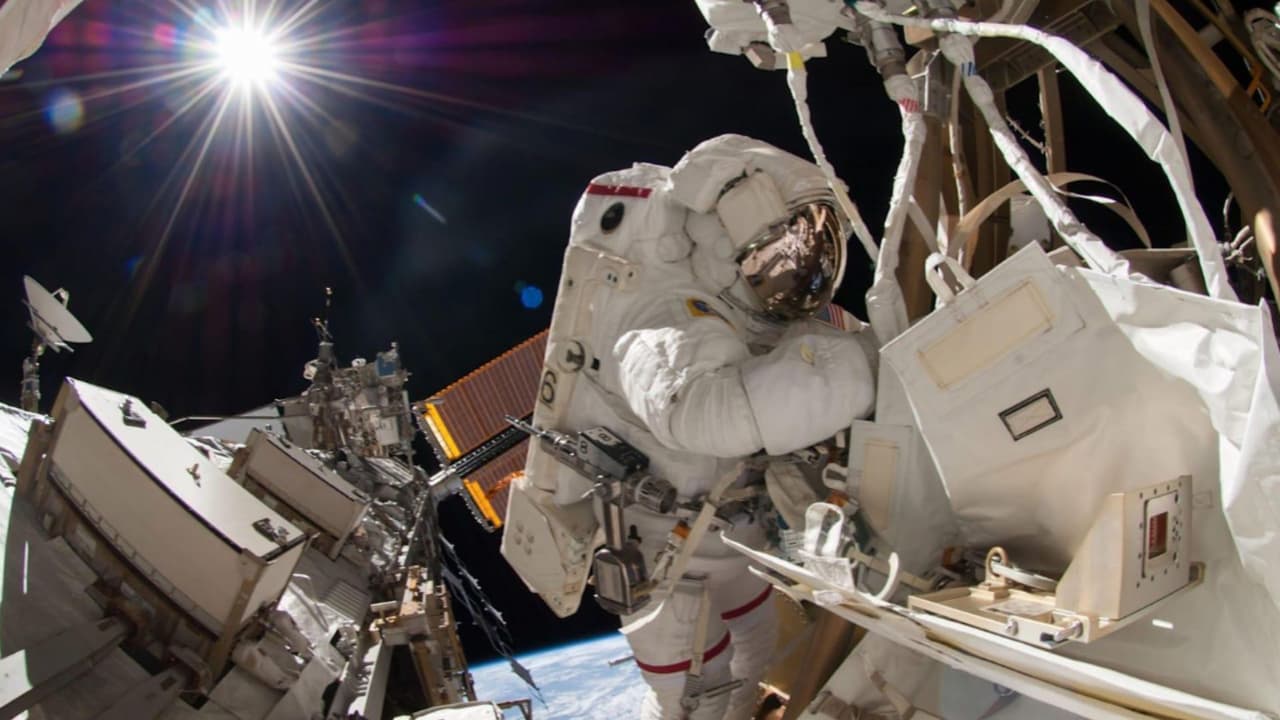 Wiseman durante su misión en la Estación Espacial Internacional en 2014, donde acumuló más de cinco meses en órbita, experiencia clave para su rol en Artemis II.