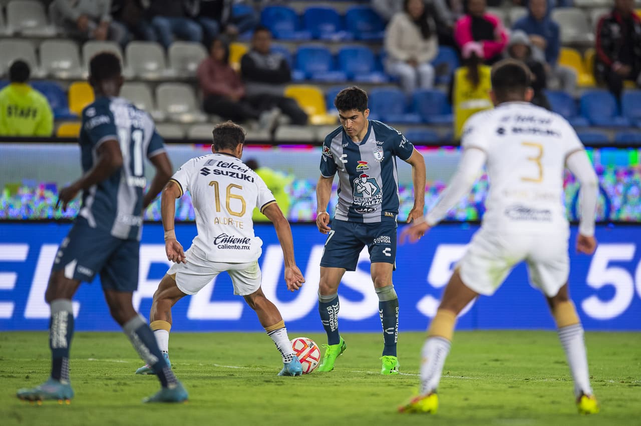 Pachuca y Pumas dividen puntos en un partido que tuvo emoción, sobre todo en los minutos finales.