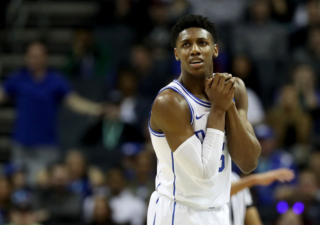 R.J. Barrett (Duke / Escolta / 18 años / 2,01 metros): 22,9 puntos, 7,5 rebotes y 4,1 asistencias por partido.