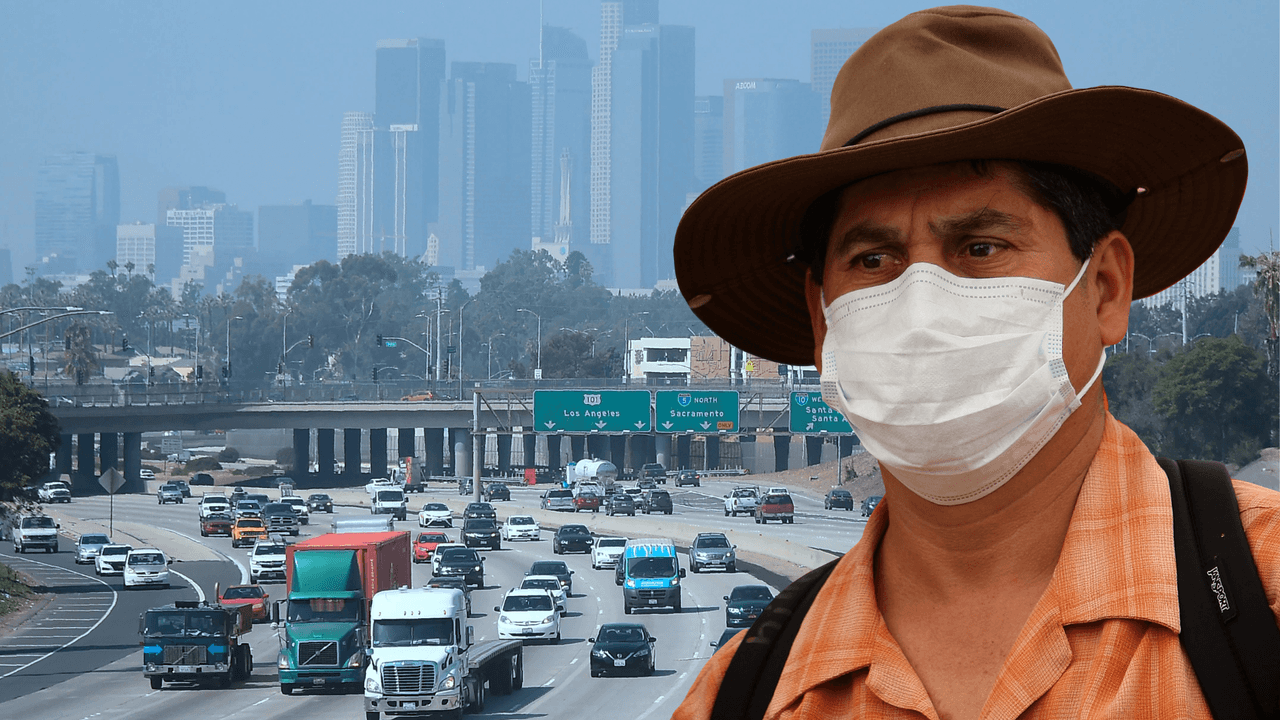 Estos condados de California tienen el aire más sucio de todo Estados Unidos