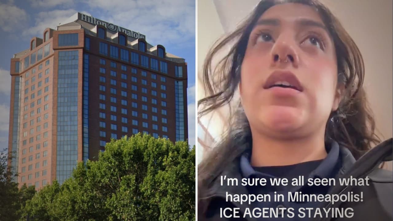 Joven despedida tras alertar en TikTok sobre supuestos agentes de ICE en hotel de Dallas