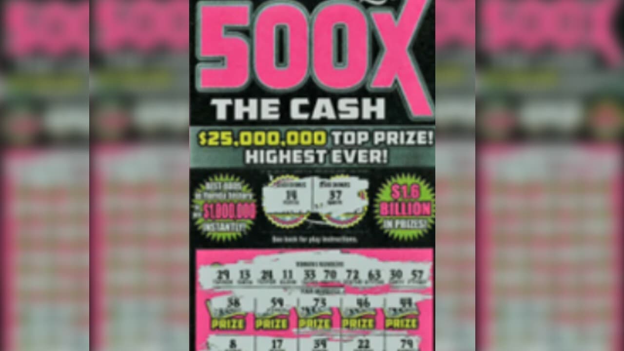 Hombre de Polk se vuelve millonario tras ganar la lotería