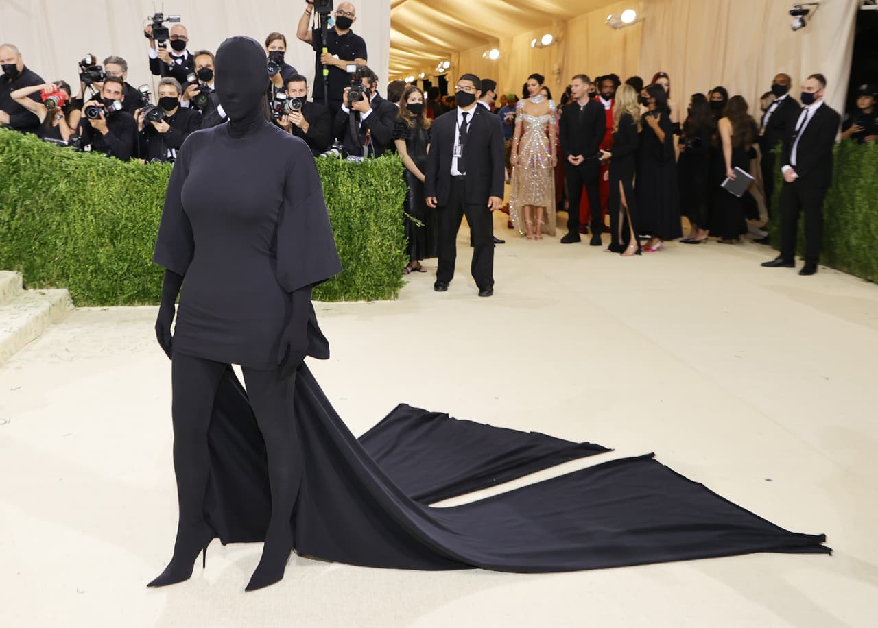 Kim Kardashian en la MET Gala 2021