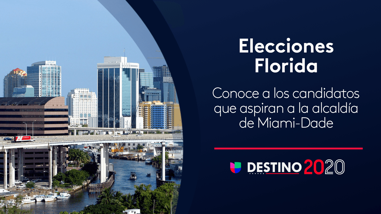 Conoce a los candidatos a la alcaldía de Miami-Dade