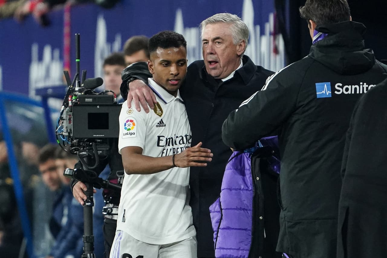 Rodrygo 'bromea' sobre la llega de Ancelotti a Brasil