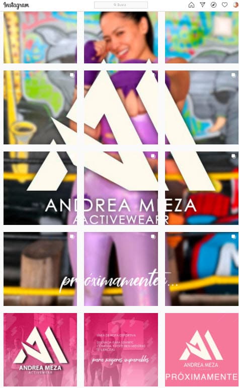 También es una empresaria emprendedora, pues tiene su propia marca de ropa deportiva: Amaw.